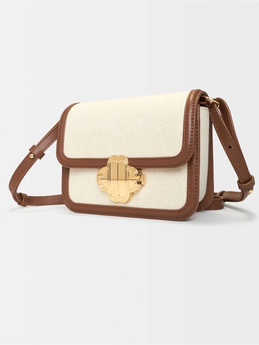 Maje Leather and material mix bag - Picture 2 of 10